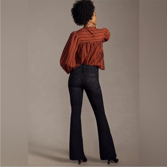 MOTHER The Weekender High Rise Flare Jeans Size 30 NWT - Picture 4 of 14